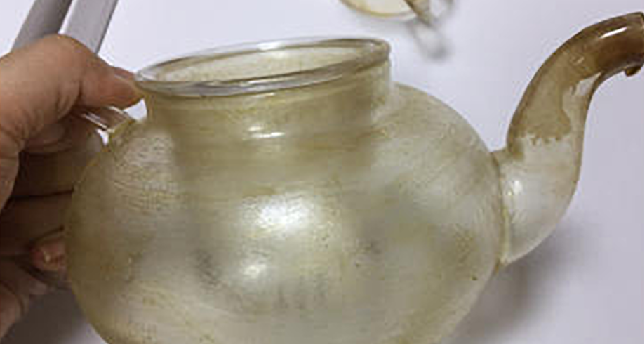 茶垢清洗前